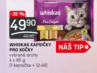 Flop WHISKAS KAPSIČKY PRO KOČKY nabídka