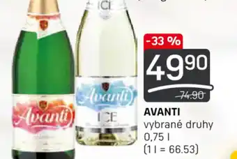 Flop AVANTI 0.75L nabídka