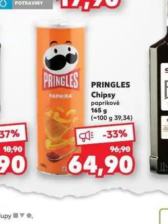 Kaufland Pringles chipsy nabídka