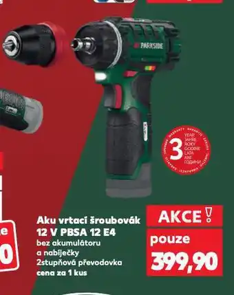 Kaufland Aku vrtací šroubovák nabídka