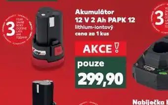 Kaufland Akumulátor 12 v 2 ah nabídka