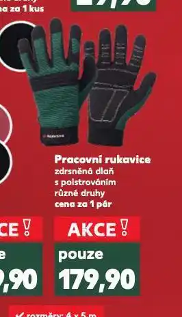 Kaufland Pracovní rukavice nabídka