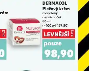 Kaufland Dermacol pleťový krém nabídka