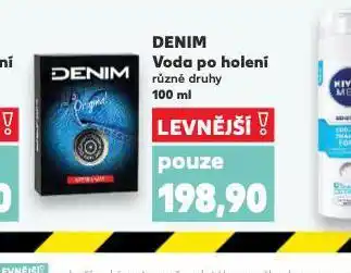 Kaufland Denim voda po holení nabídka