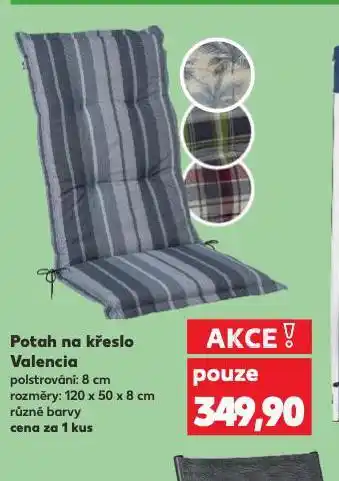 Kaufland Potah na křeslo valencia nabídka