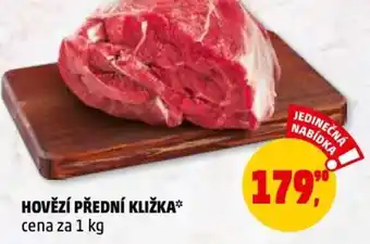 Penny Market HOVĚZÍ PŘEDNÍ KLIŽKA nabídka