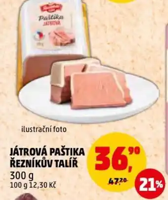 Penny Market JÁTROVÁ PAŠTIKA ŘEZNÍKŮV TALÍŘ nabídka