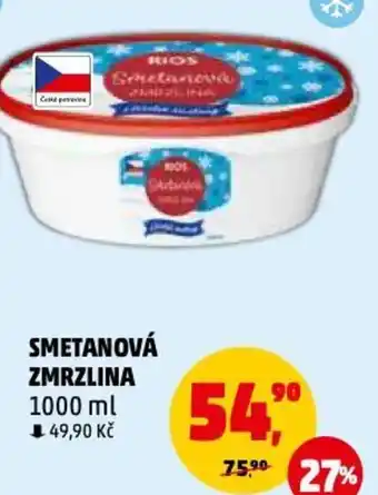 Penny Market SMETANOVÁ ZMRZLINA nabídka