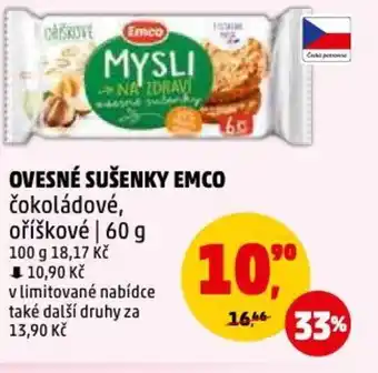 Penny Market OVESNÉ SUŠENKY EMCO nabídka