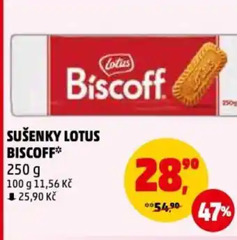 Penny Market SUŠENKY LOTUS BISCOFF nabídka