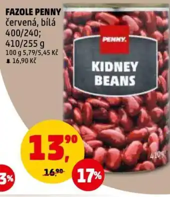 Penny Market FAZOLE PENNY nabídka