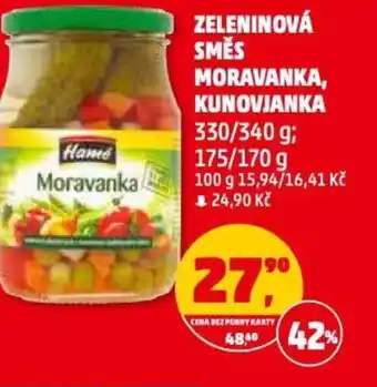 Penny Market ZELENINOVÁ SMĚS MORAVANKA, KUNOVJANKA nabídka