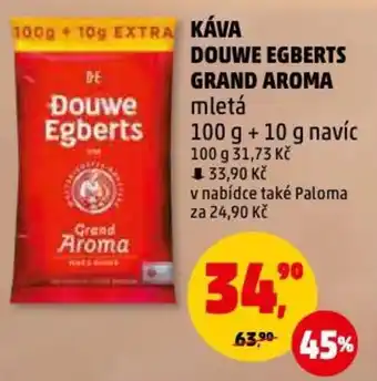 Penny Market KÁVA DOUWE EGBERTS GRAND AROMA nabídka