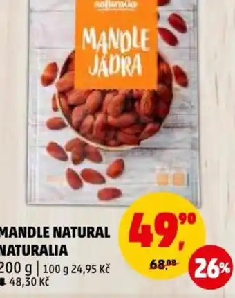 Penny Market MANDLE NATURAL NATURALIA nabídka