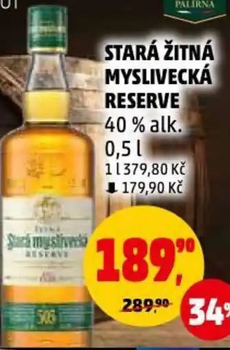 Penny Market STARÁ ŽITNÁ MYSLIVECKÁ RESERVE 0.5L nabídka