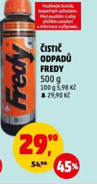 Penny Market ČISTIČ ODPADŮ FREDY nabídka