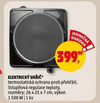 Penny Market ELEKTRICKÝ VAŘIČ nabídka