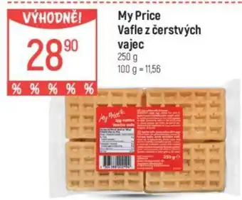 My Price Vafle z čerstvých vajec