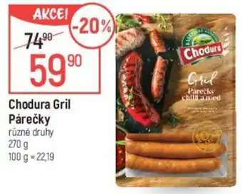 Globus Chodura Gril Párečky nabídka