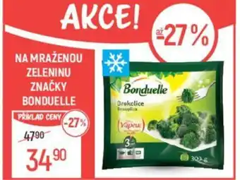 Globus NA MRAŽENOU ZELENINU ZNAČKY BONDUELLE nabídka