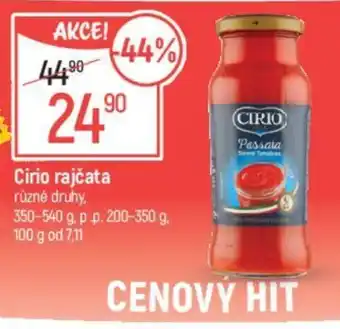 Globus Cirio rajčata nabídka