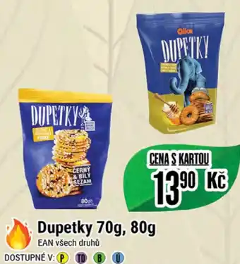 Tamda Foods Dupetky 70g, 80g nabídka