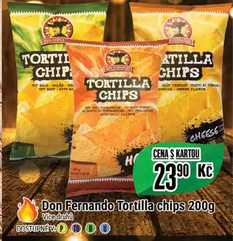 Tamda Foods Don Fernando Tortilla chips 200g nabídka