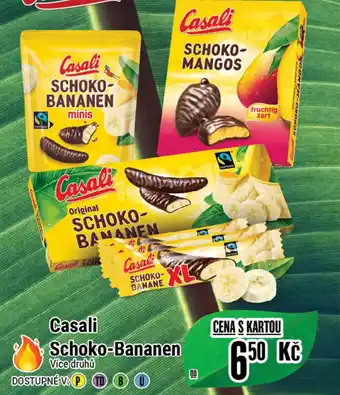 Tamda Foods Casali Schoko-Bananen nabídka