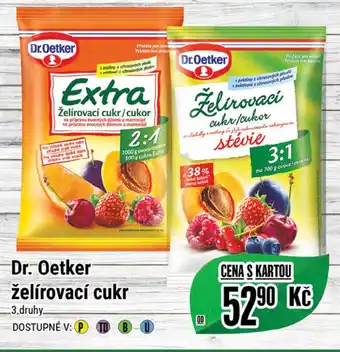 Tamda Foods Dr.Oetker želírovací cukr nabídka