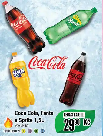 Tamda Foods Coca Cola, Fanta a Sprite 1,5L nabídka