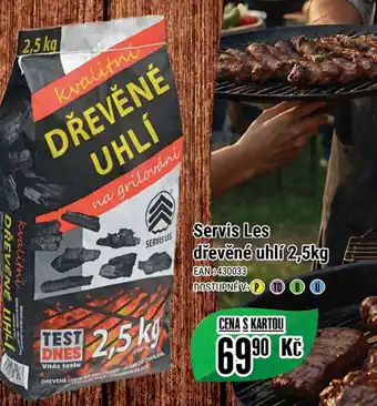 Tamda Foods Servis Les dřevěné uhlí 2,5kg nabídka