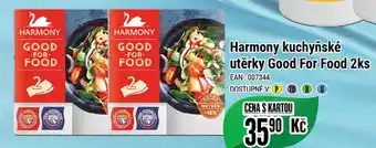 Tamda Foods Harmony kuchyňské utěrky Good For Food 2ks nabídka