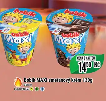 Tamda Foods Bobík MAXI smetanový krém 130g nabídka