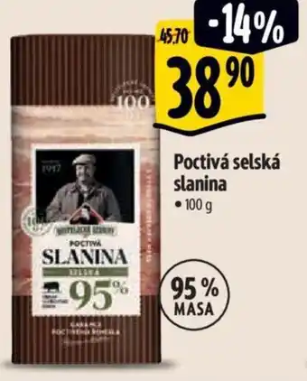 Albert Poctivá selská slanina nabídka