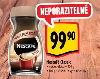 Albert Nescafé Classic nabídka