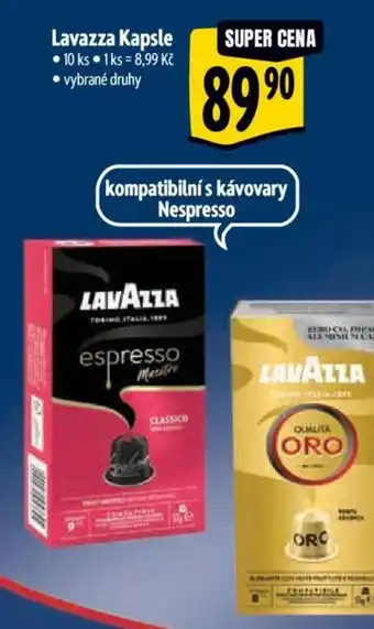 Albert Lavazza Kapsle nabídka