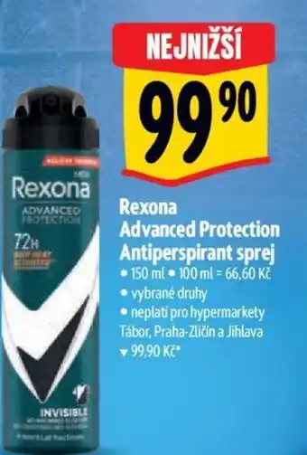 Albert Rexona Advanced Protection Antiperspirant sprej nabídka