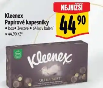 Albert Kleenex Papírové kapesníky nabídka