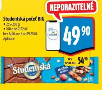 Albert Studentská pečeť BIG nabídka