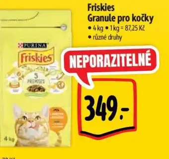 Albert Friskies Granule pro kočky nabídka