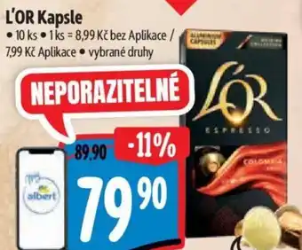 Albert L'OR Kapsle nabídka