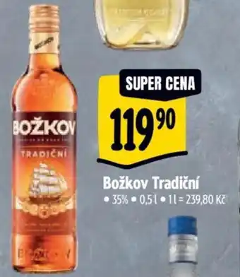 Albert Božkov Tradiční 0.5L nabídka