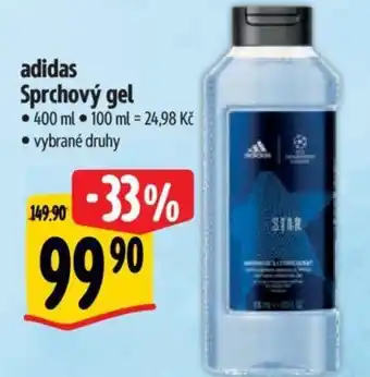 Albert adidas Sprchový gel nabídka