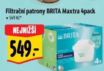 Albert Filtrační patrony BRITA Maxtra 4pack nabídka