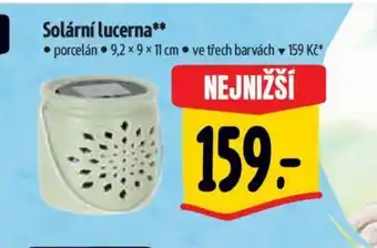 Albert Solární lucerna nabídka