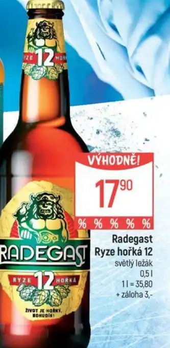 Globus Radegast Ryze hořká 12 nabídka