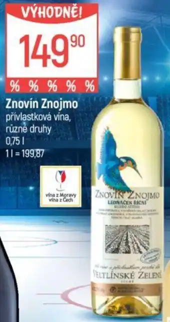 Globus Znovin Znojmo 0.75L nabídka