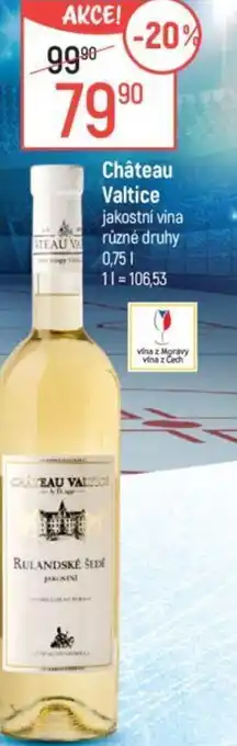 Globus Château Valtice 0.75L nabídka