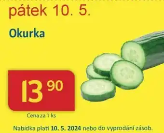 Kubík potraviny Okurka nabídka