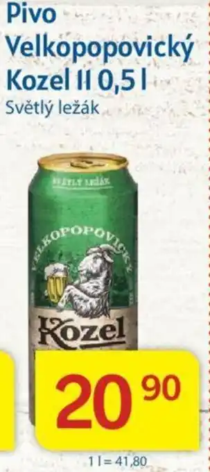 Kubík potraviny Pivo Velkopopovický Kozel 11 0,5L nabídka